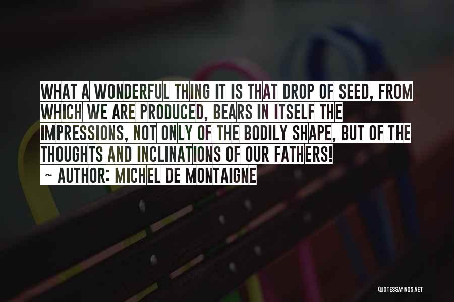 Our Thoughts Quotes By Michel De Montaigne
