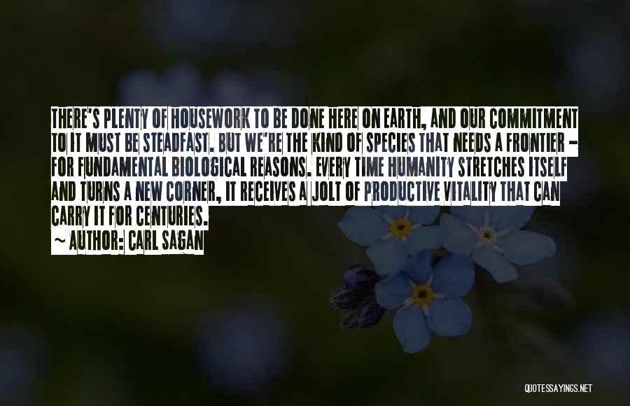 Our Time On Earth Quotes By Carl Sagan