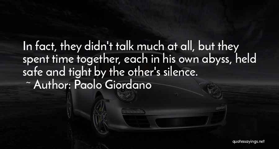 Our Time Spent Together Quotes By Paolo Giordano