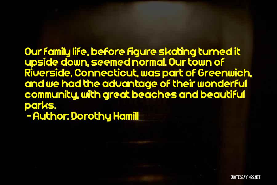 Our Town Life Quotes By Dorothy Hamill