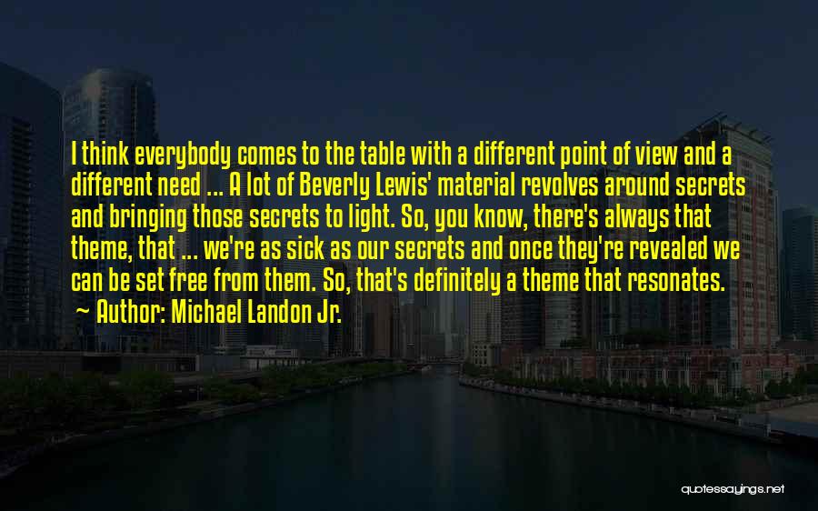 Our View Quotes By Michael Landon Jr.