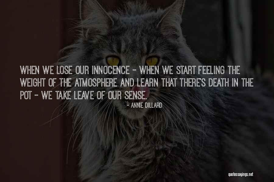 Our Weight Quotes By Annie Dillard Our Weight Quotes By Annie Dillard