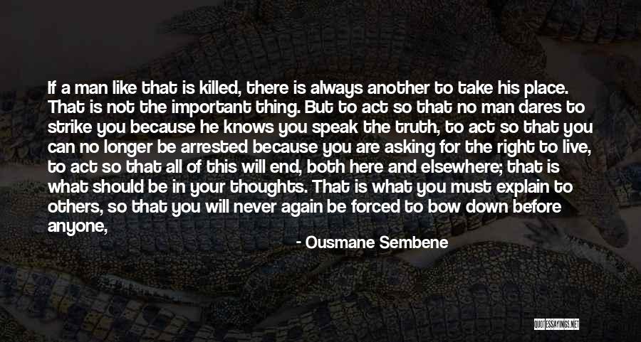 Ousmane Sembene Quotes 453603