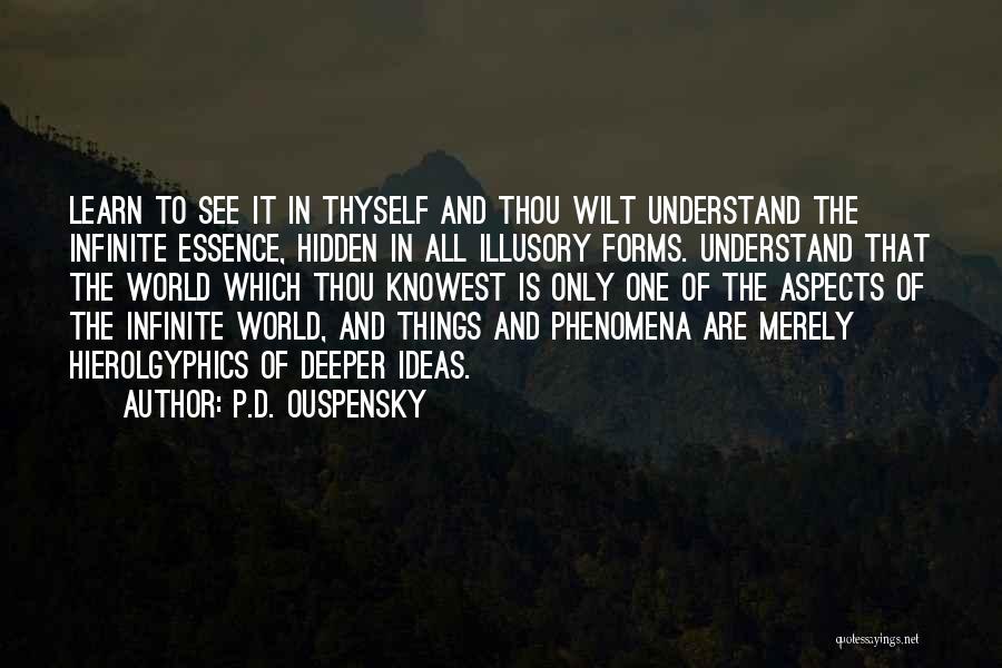 Ouspensky Quotes By P.D. Ouspensky