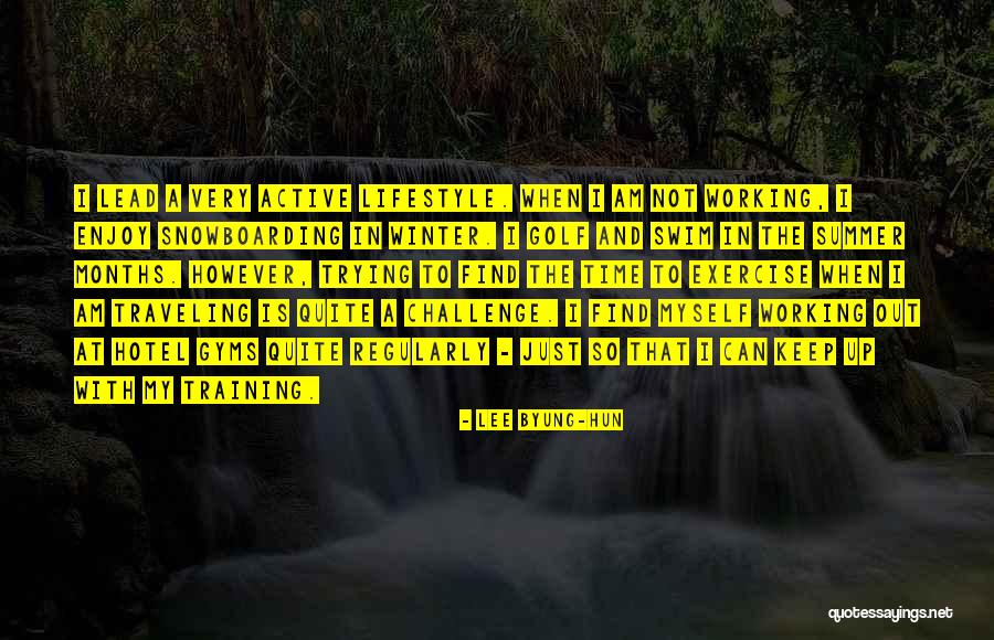 Oussama Ramzi Quotes By Lee Byung-hun Oussama Ramzi Quotes By Lee Byung-hun
