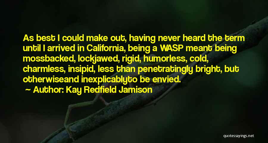 Out Cold Best Quotes By Kay Redfield Jamison