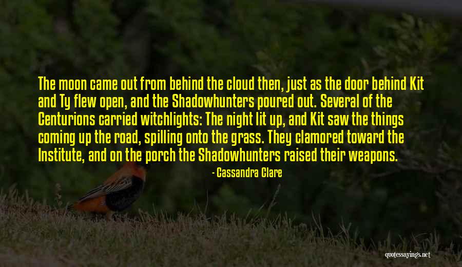 Out Door Quotes By Cassandra Clare