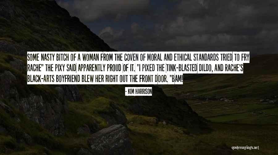 Out Door Quotes By Kim Harrison Out Door Quotes By Kim Harrison