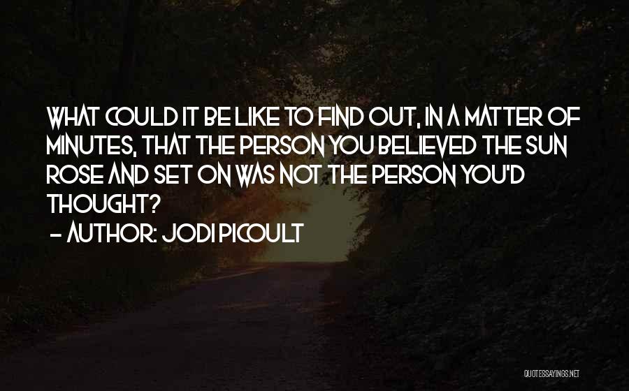 Out In The Sun Quotes By Jodi Picoult