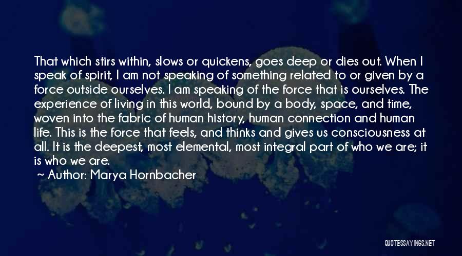 Out Of Body Experience Quotes By Marya Hornbacher