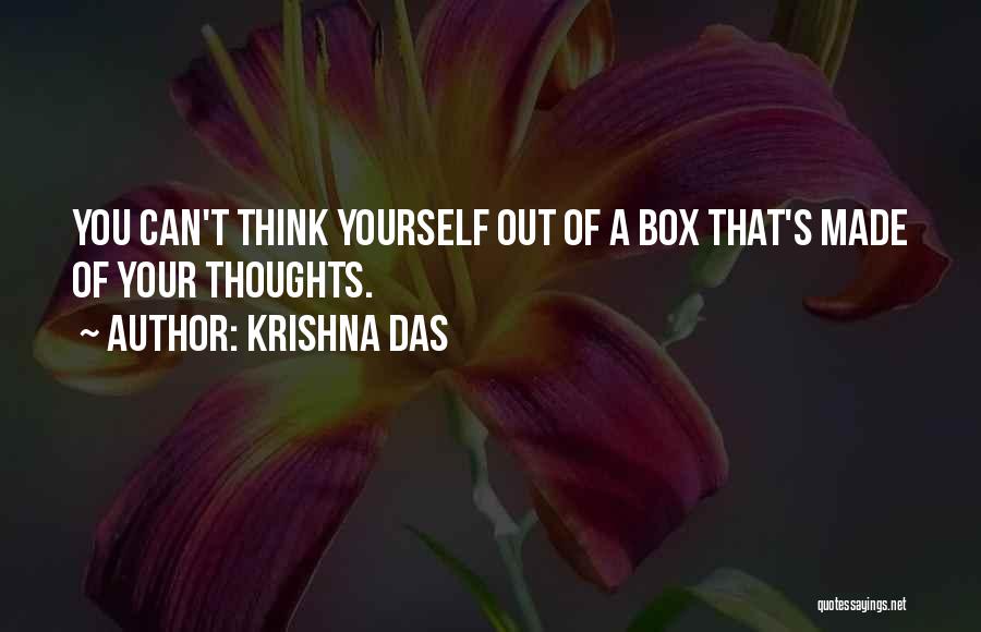 Out Of Box Thinking Quotes By Krishna Das