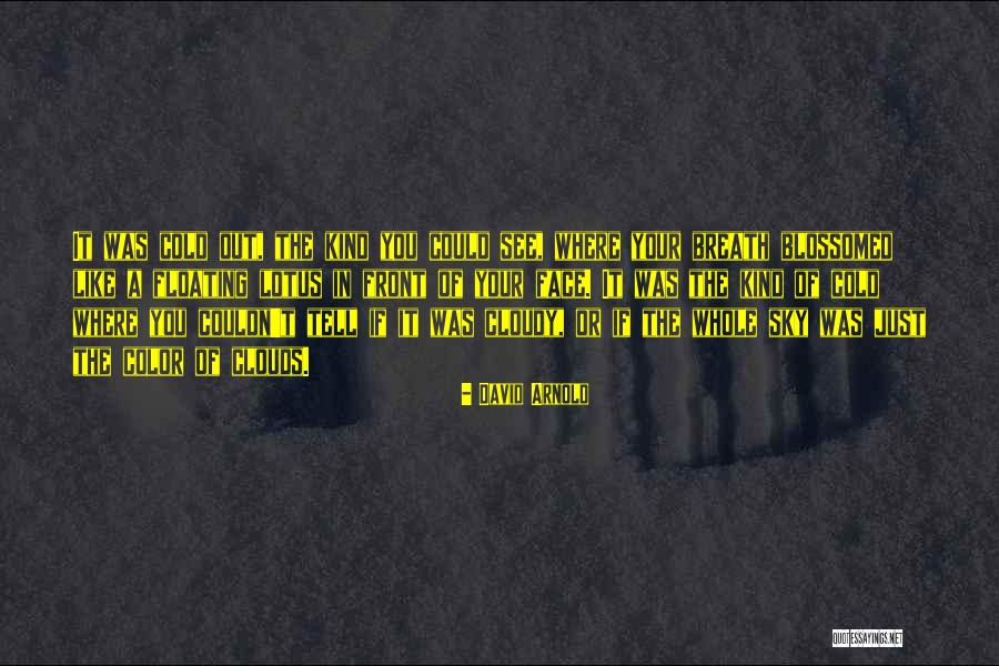 Out Of Breath Quotes By David Arnold Out Of Breath Quotes By David Arnold