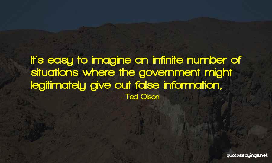Out Of Numbers Quotes By Ted Olson Out Of Numbers Quotes By Ted Olson