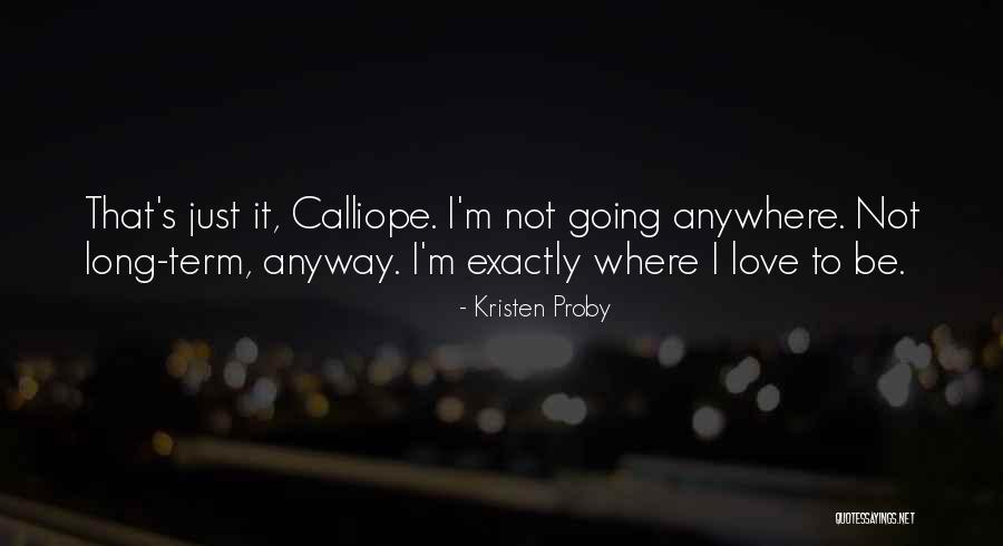 Out Of Our Cave Emerging Quotes By Kristen Proby Out Of Our Cave Emerging Quotes By Kristen Proby