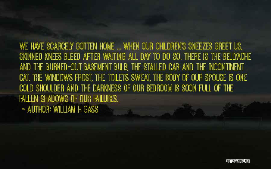 Out Of Patience Quotes By William H Gass