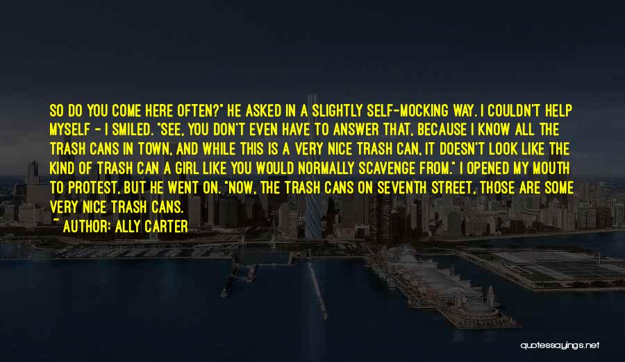 Out Of Sight Out Of Time Quotes By Ally Carter