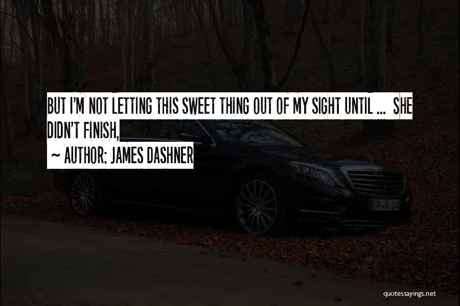 Out Of Sight Quotes By James Dashner