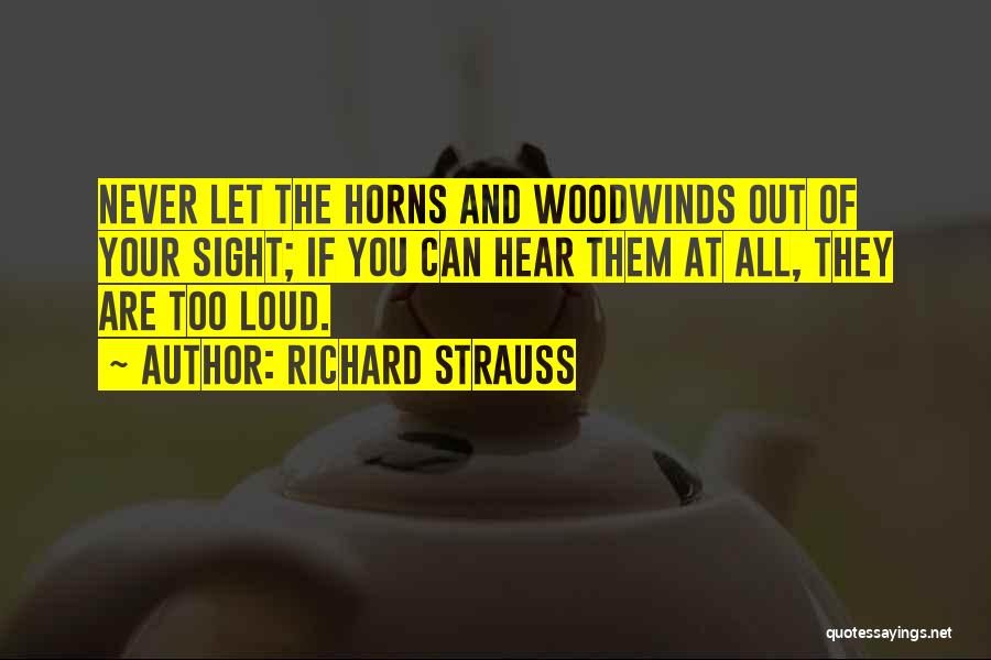 Out Of Sight Quotes By Richard Strauss