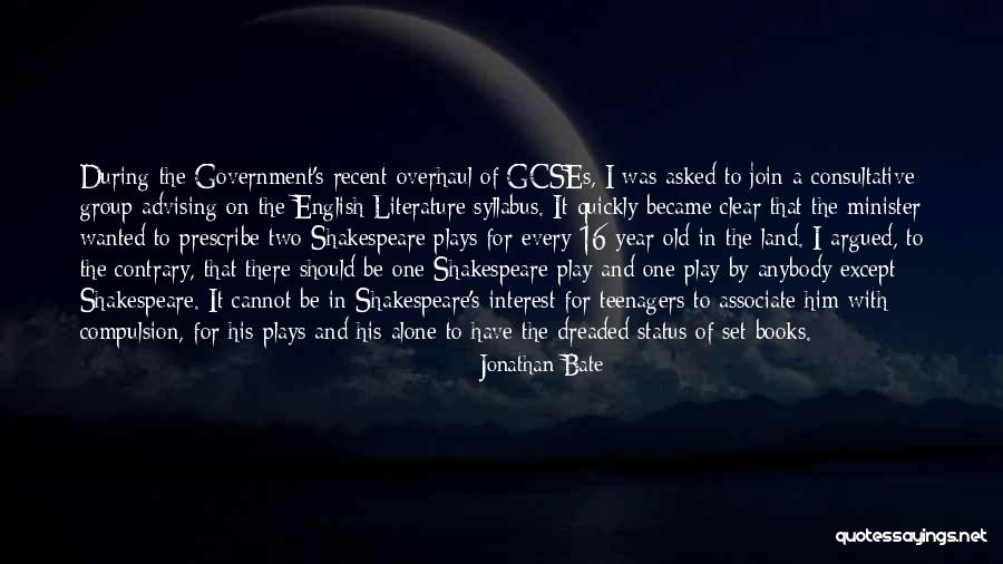 Out Of Syllabus Quotes By Jonathan Bate Out Of Syllabus Quotes By Jonathan Bate
