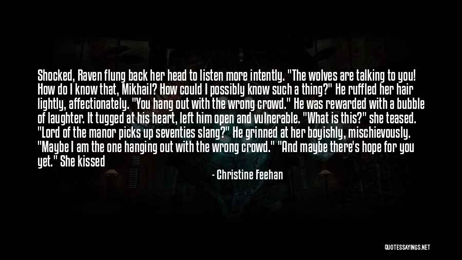 Out Of The Blue Quotes By Christine Feehan Out Of The Blue Quotes By Christine Feehan