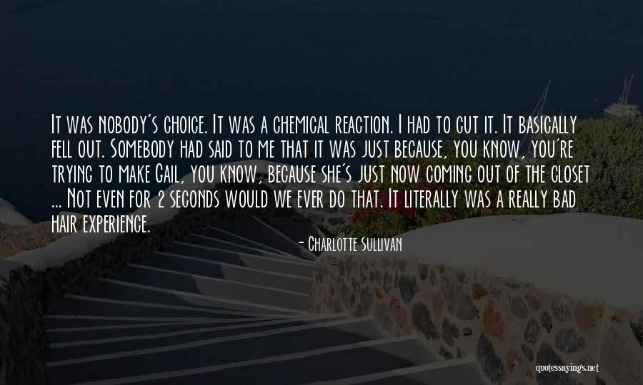Out Of The Closet Quotes By Charlotte Sullivan Out Of The Closet Quotes By Charlotte Sullivan