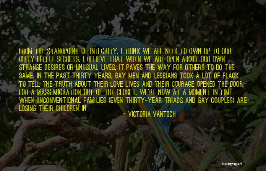 Out Of The Closet Quotes By Victoria Vantoch