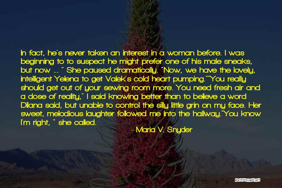 Out Of Your Control Quotes By Maria V. Snyder Out Of Your Control Quotes By Maria V. Snyder