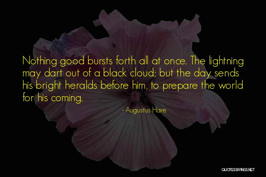 Out Prepare Quotes By Augustus Hare Out Prepare Quotes By Augustus Hare
