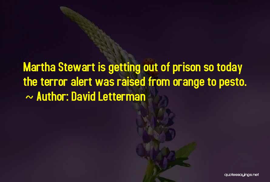 Out Prison Quotes By David Letterman