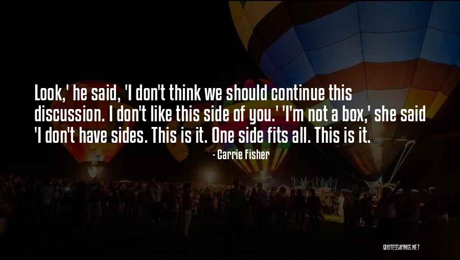 Out Side The Box Quotes By Carrie Fisher Out Side The Box Quotes By Carrie Fisher