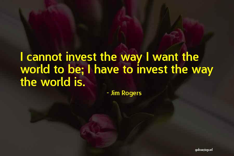 Outasight Tonight Quotes By Jim Rogers