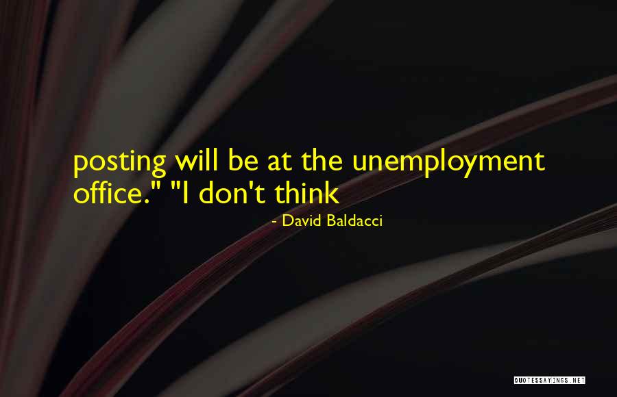 Outbox Quotes By David Baldacci