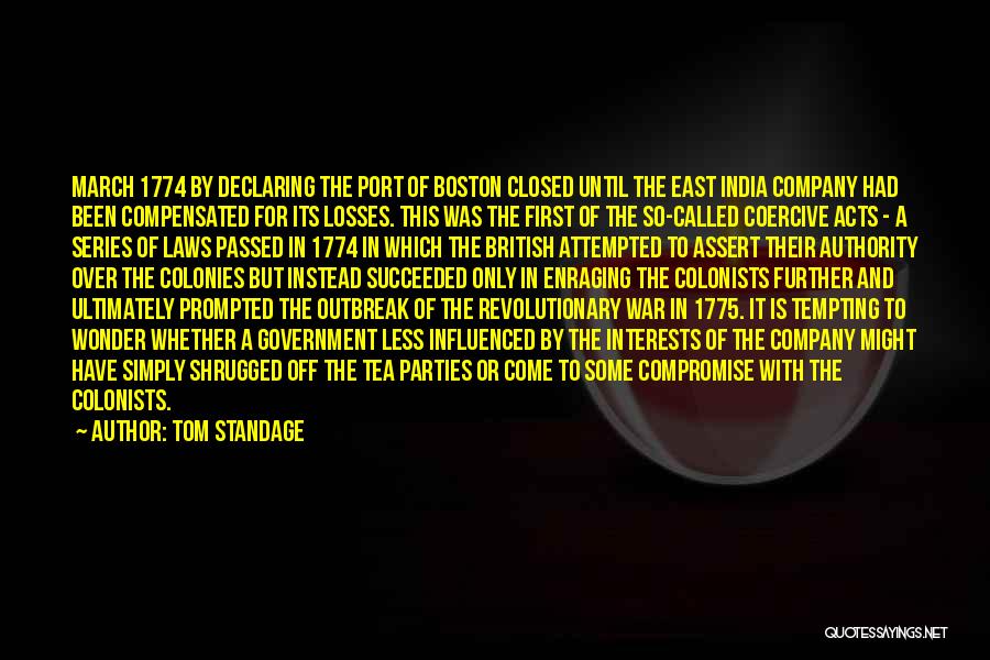Outbreak Quotes By Tom Standage