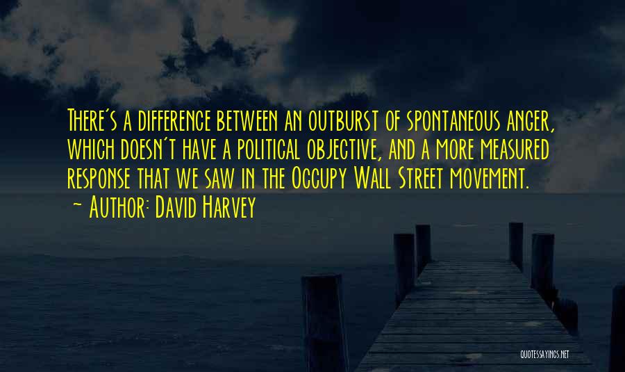 Outburst Quotes By David Harvey