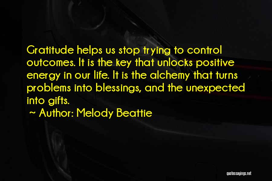 Outcomes In Life Quotes By Melody Beattie