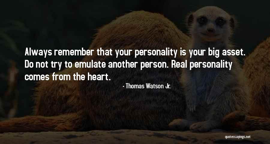 Outcroppings In The Ocean Quotes By Thomas Watson Jr. Outcroppings In The Ocean Quotes By Thomas Watson Jr.