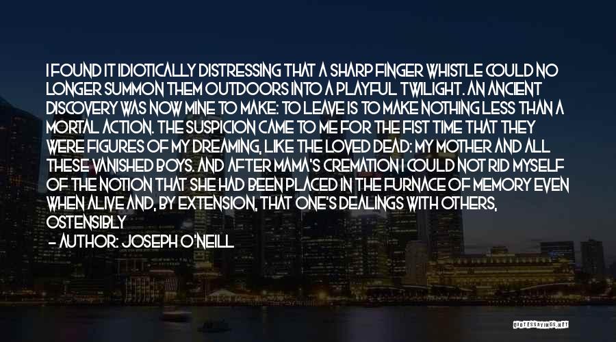 Outdoors Quotes By Joseph O'Neill