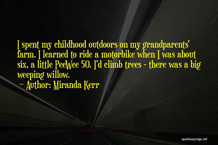 Outdoors Quotes By Miranda Kerr