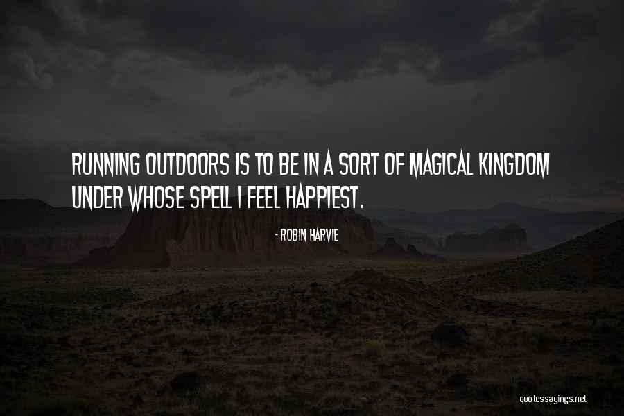 Outdoors Quotes By Robin Harvie