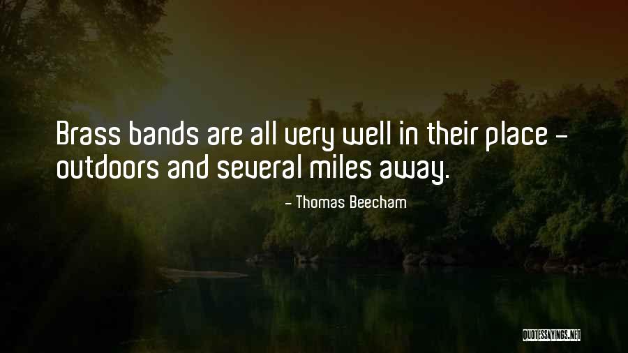 Outdoors Quotes By Thomas Beecham