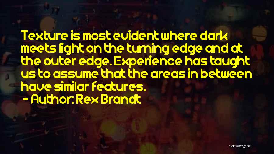 Outer Dark Quotes By Rex Brandt