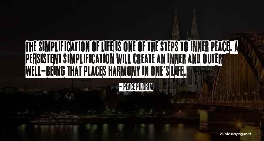 Outer Peace Quotes By Peace Pilgrim Outer Peace Quotes By Peace Pilgrim