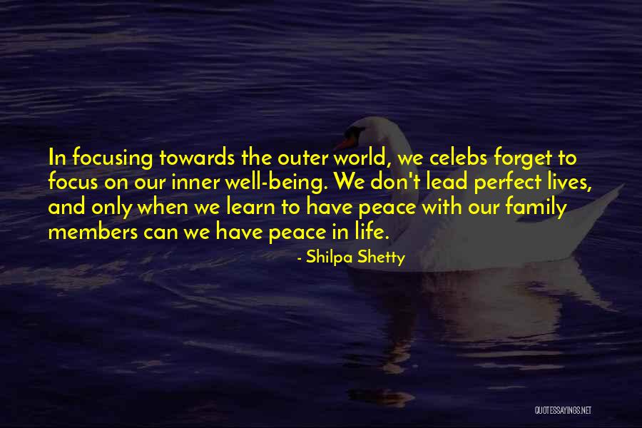 Outer Peace Quotes By Shilpa Shetty Outer Peace Quotes By Shilpa Shetty