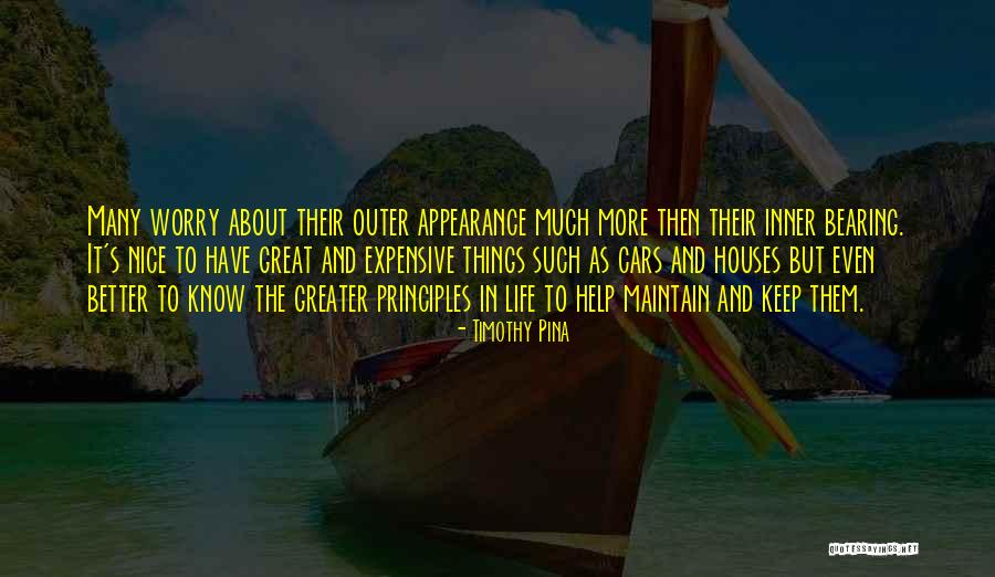 Outer Peace Quotes By Timothy Pina Outer Peace Quotes By Timothy Pina