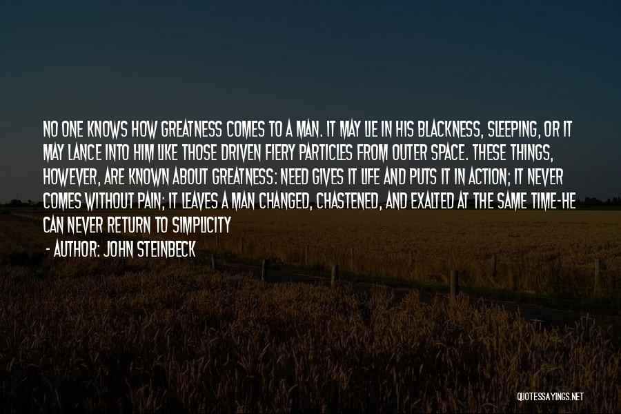 Outer Space And Life Quotes By John Steinbeck