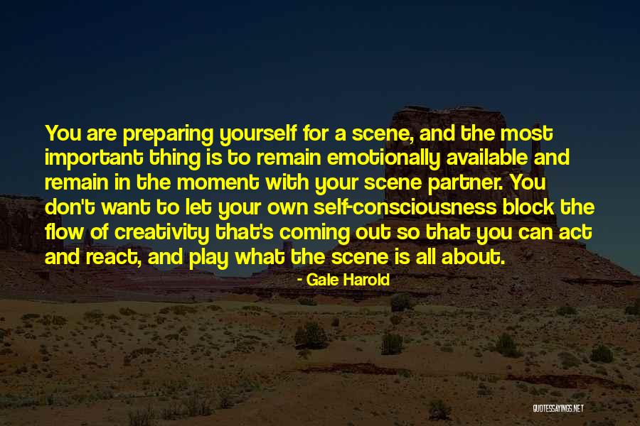 Outfly Hat Quotes By Gale Harold