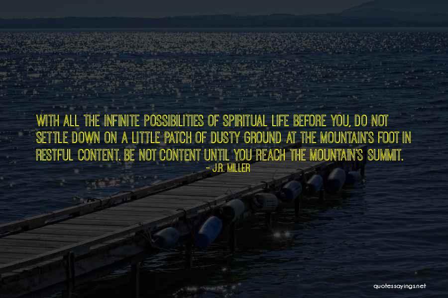 Outfly Hat Quotes By J.R. Miller