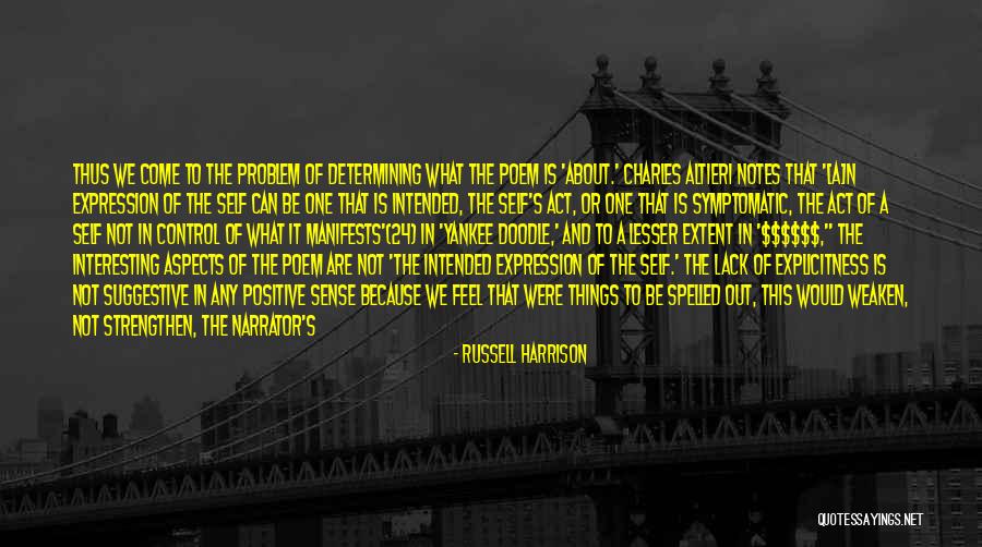 Outgunned Quotes By Russell Harrison Outgunned Quotes By Russell Harrison