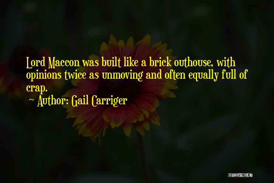 Outhouse Quotes By Gail Carriger