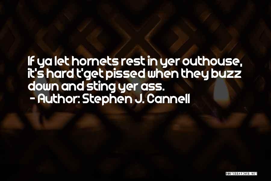 Outhouse Quotes By Stephen J. Cannell